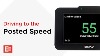Driving to the Posted Speed