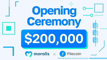 1, 2, Web3 Opening Ceremony (Presented by Moralis and Filecoin)