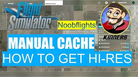[MSFS 2020 ] Manual Cache - Zooming in to get High Rez Map Options
