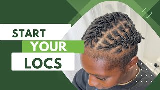 Start Your Locs Like This ‼️