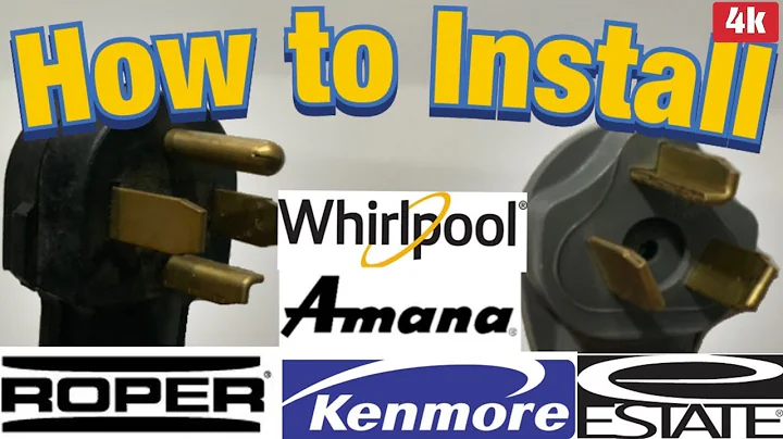 4 Prong Plug to 3 Made Easy  - Whirlpool Amana Dryer Four to Three Cord Convert & Install Guide