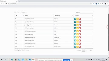 Angular 11 Crud Tutorial | Services | Datatable