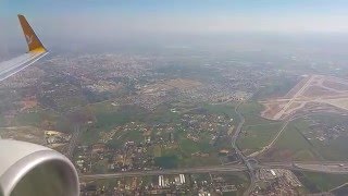 Pegasus Airlines PC781 Boeing 737-800 landing in Tel Aviv. beautiful day.