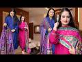 Eid 2026 Plain Cotton & Korean Tussle Silk Dress | Organza Patchwork Lace Kaftan | Printed Dupatta