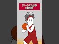 ゾーンに入るか悩むバスケ選手【ゾーンキャンセル界隈】【アニメ】#shorts