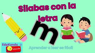 Silabas con la letra m