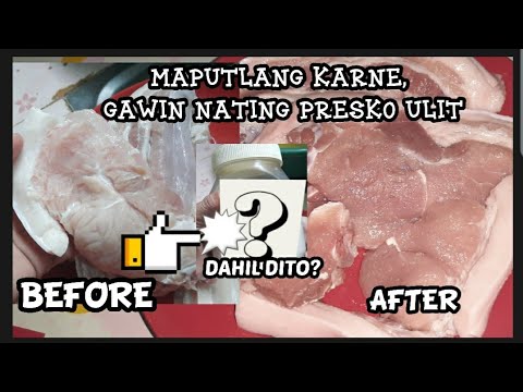 Video: Paano Mapapanatili Ang Karne