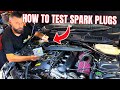 HOW TO TEST SPARK PLUGS