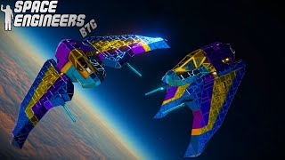Space Engineers ship showcase - Stargate-Death Glider