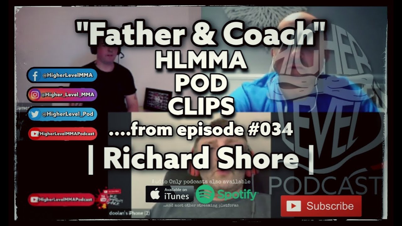RICHARD & JACK SHORE | "FATHER & COACH" | ROAD TO UFC... {CLIP}