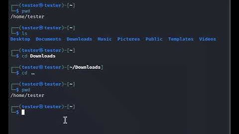 Linux CD and Pwd command