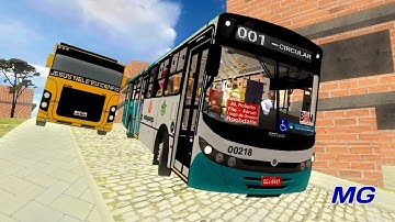 🔵[PROTON BUS SIMULATOR] MAPA RUAS DA BALIZA - CAIO APACHE VIP II VW 17.230 EOD