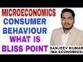 3 consumer behavior  what is satiation point  bliss point