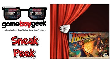 Fireball Island Curse of Vul Kar Sneak Peek & Mini Review (Prelude) with the Game Boy Geek
