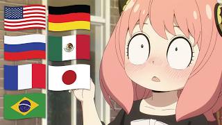 “I Like Peanuts” in Different Languages | Spy x Family