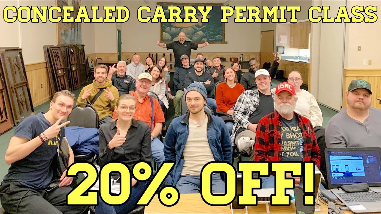 Concealed Carry Class Discount! YouTube