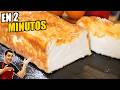 🍰👩‍🍳 Cómo hacer un PASTEL de queso delicioso y SIN AZÚCAR en solo 2 minutos . Receta # 940