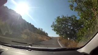 Driving from Zatouna to Markos, Arcadia, Greece (mountain road driving) - onboard camera
Driving form Zatouna (elevation 1040 m / 3412.07 ft) to the nearby village of Markos (elevation 910 m / 2985.56 ft).
Here are some photos of Zatouna from my Panoramio account:
http://www.panoramio.com/user/costas-athan/tags/Zatouna
Contents:
0:00 - Start / Leaving Zatouna (village)
4:50 - Approaching Markos (village)
Car:
Mitsubishi Lancer 1.5L Invite (model of 2010)
Engine — 4A91
Power — 108 hp (81 kW; 109 PS) at 6000 rpm
Torque — 143 N·m (105 lb·ft) at 4000 rpm
EBC UPR rotors
Ferodo Premier pads
Dunlop Sport Maxx RT 225/55R16 tires
Camera:
GoPro HD HERO2
Video Specifications:
30 fps @ 1080p
FOV: 170°
Spot Meter: OFF
Soundtrack:
0:00 - Video Dungeon Boss
2:14 - Hero Down
Music: Kevin MacLeod - http://incompetech.com/ Driving from Zatouna to Markos, Arcadia, Greece (mountain road driving) - onboard camera