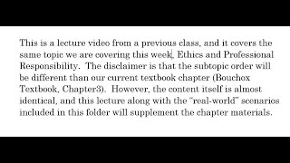 Introduction to Law Chapter Two Lecture