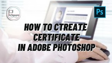 Certificate Template Design - Photoshop Tutorial 2021