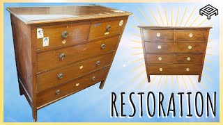 Old chest of drawers gets a loving restoration | Furniture Makeover