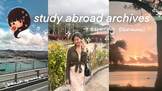Study Abroad Archives 🐚⋆❀˖° Traveling to Okinawa, Pretty Sunsets, w/ Friends, Spring Break [pt.1]