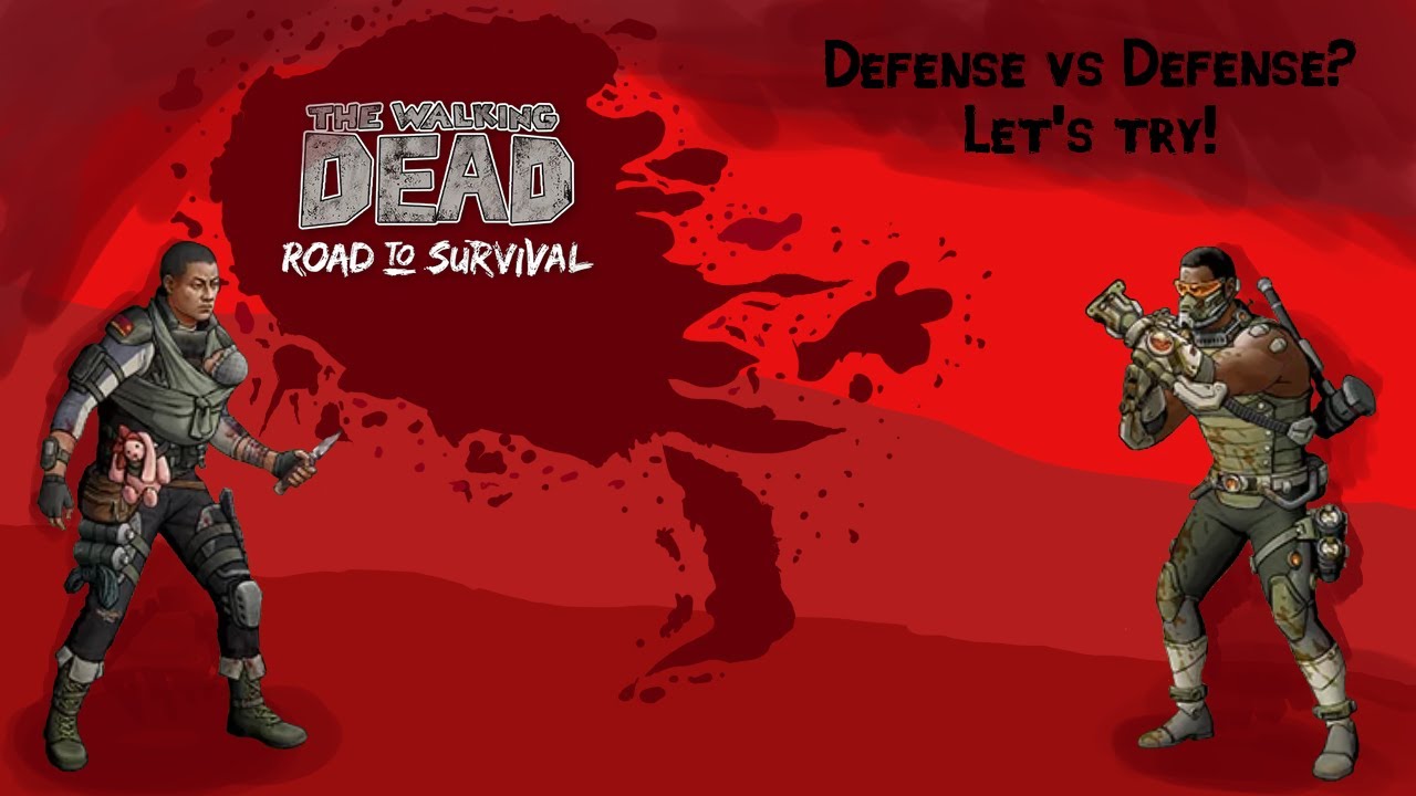 Defense team vs Defense team? | The Walking Dead: Road to survival