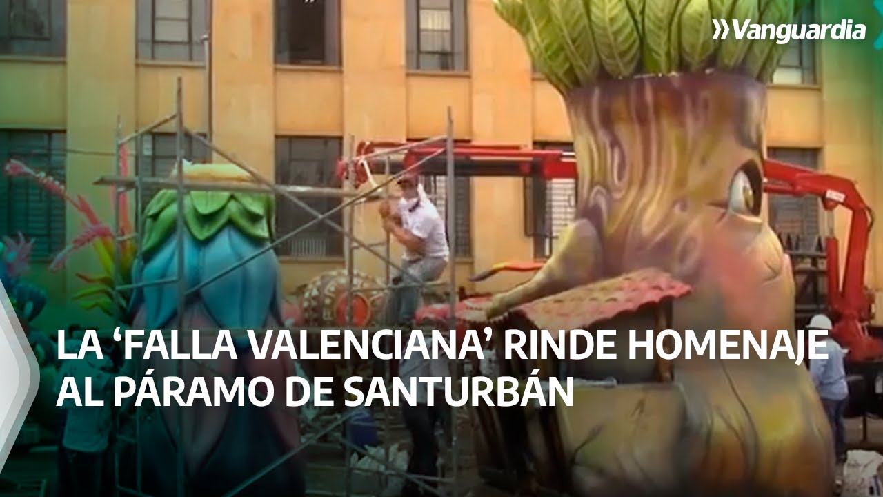 Conozca la ‘falla valenciana’ que rinde homenaje al Páramo de Santurbán en Bucaramanga bucaramanga cine colombia