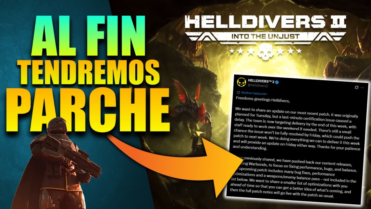 Nuevo Parche De HELLDIVERS 2 Podría Salvar el Juego!