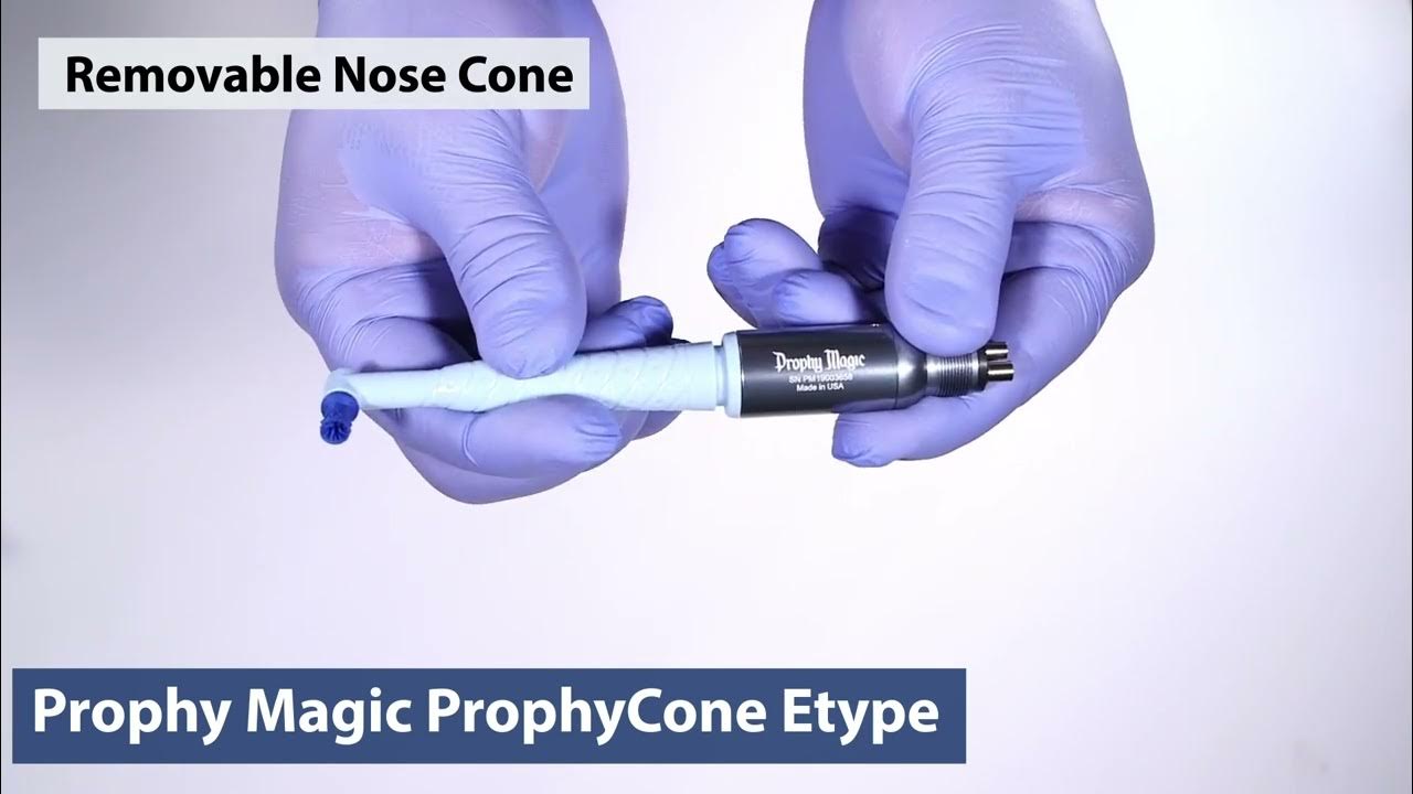 Prophy Magic Standard Hygiene Handpiece ProphyCone Etype YouTube