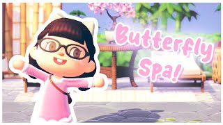 🦋 Cottagecore/ Naturecore Island| Butterfly Spa! Ep 1 | Animal crossing new horizons