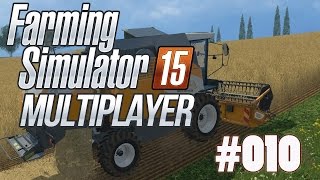 Landwirtschafts Simulator 15 Multiplayer Lets Play | #010 - Dual Koop Dreschern