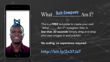 Spark AR: Instagram Filters: What _____ Am I? / What _____ Are You? - FREE Filter Template