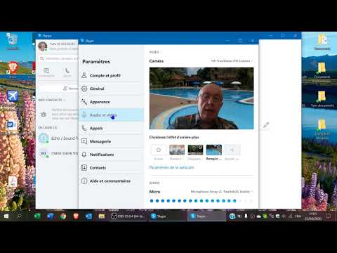 Vidéo: Comment Changer L'arrière-plan Dans Skype