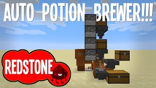 Minecraft - Automatic Potion Brewing System