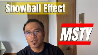 MSTY could have huge snowball effect on your investment #yieldmaxetf #dividendinvesting