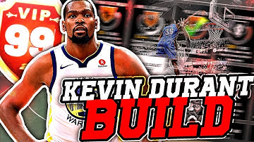 THIS 99 OVERALL DEMIGOD SMALL FORWARD KEVIN DURANT PLAYER BUILD WILL BREAK NBA 2K19!! (MUST WATCH)