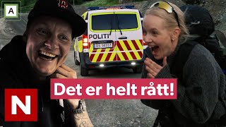Petter «Katastrofe» Og Christine Dancke Får Hjelp Av Lokalpolitiet Til Å Rømme | Jaget | Tvnorge