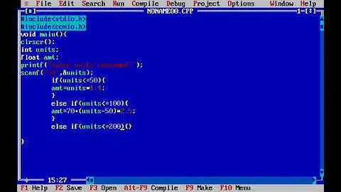 program to calculate electricity bill in c?