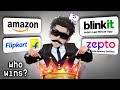 Choose the Right App &amp; Save Money! Amazon vs Flipkart vs Blinkit vs Zepto