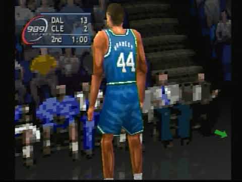 NBA Shootout 2000 PS1: Dallas Mavericks VS. Cleveland Cavaliers