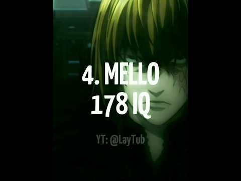 SMARTEST DEATH NOTE CHARACTERS #deathnote #edit #kira #lightyagami #llawliet #mello #near