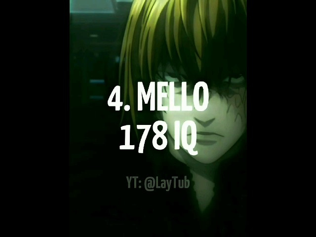 SMARTEST DEATH NOTE CHARACTERS #deathnote #edit #kira #lightyagami #llawliet #mello #near class=