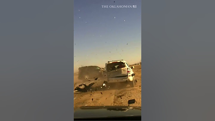 Car crash during traffic stop sends officer flying in scary collision