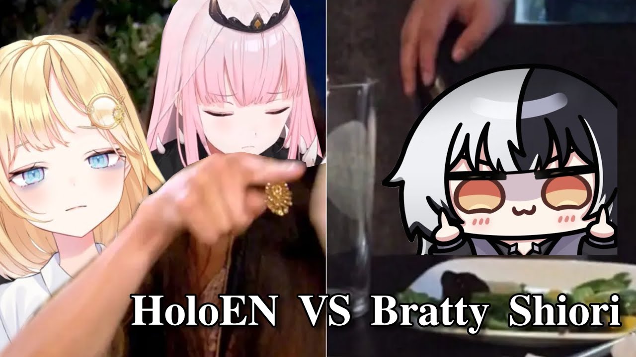 Bratty Shiori Wreaks Havoc in the Crab Game Collab.