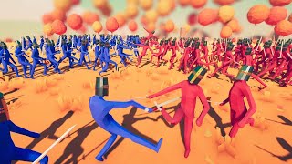 100 Squires vs 100 Squires and Others OLD TABS Totally Accurate Battle Simulator