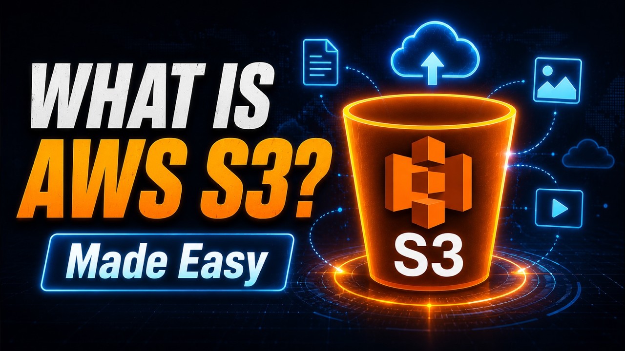 AWS S3 Tutorial for Beginners | Buckets, Objects & Storage - YouTube