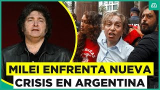 Milei enfrenta crisis interna en Argentina: Qué sabemos de la comida "escondida" por el Gobierno