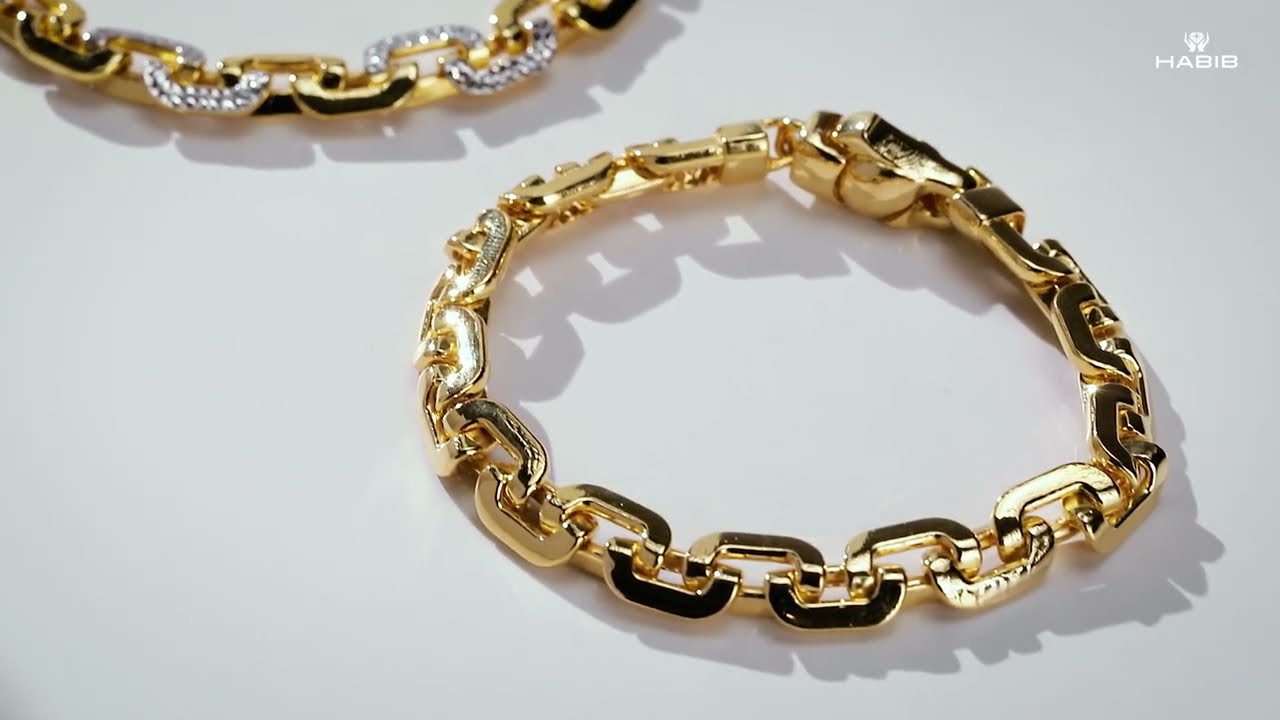 HABIB Rantai Tangan Emas 916