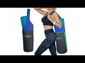 JoYnWell Long Yoga Mat Bag Tote Sling with Large Pockets & Secure Zipper pocket, Eco-friendly Canvas